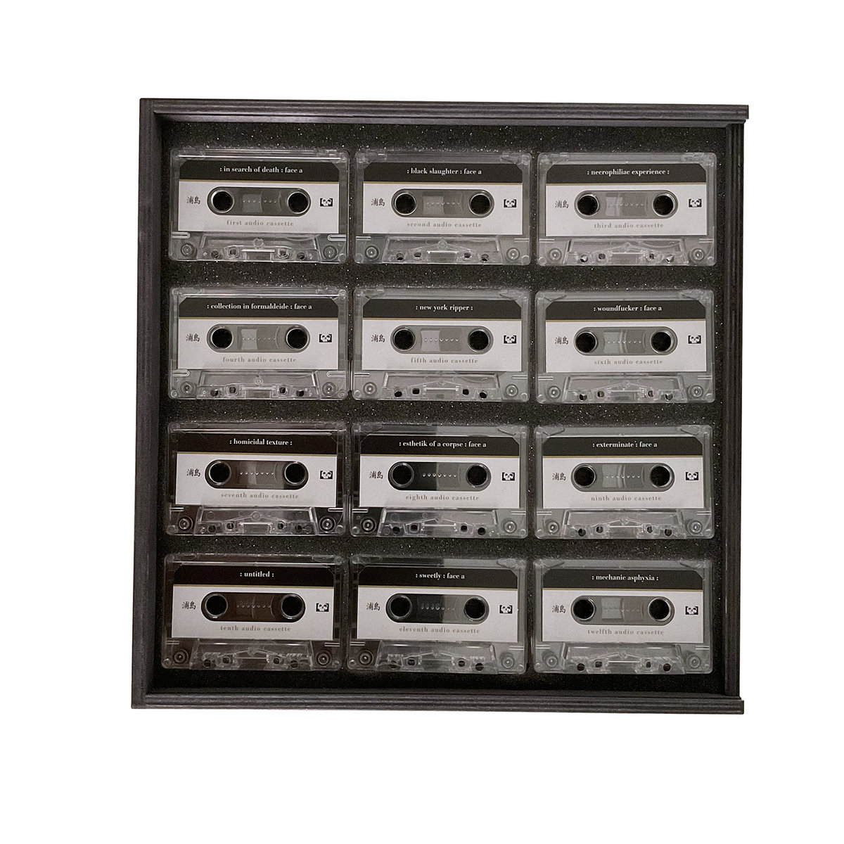 collection in formaldeide : Paraphilia | Atrax Morgue | Urashima