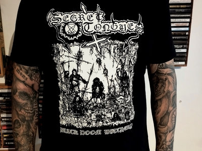 Secret Tongues - Black Doom Witchery T-Shirt | Kellerassel Records
