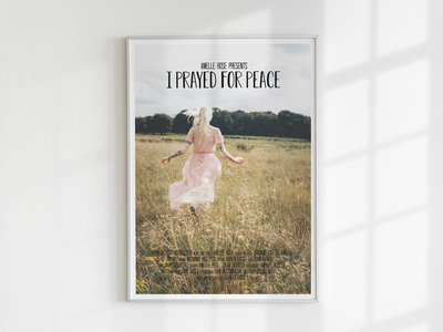 'I Prayed For Peace' A3 Print main photo