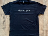 Systematic Recordings - "Marotopia" Cotton T-Shirt (Model: Black Classical)