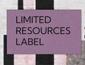 Limited Resources Label image