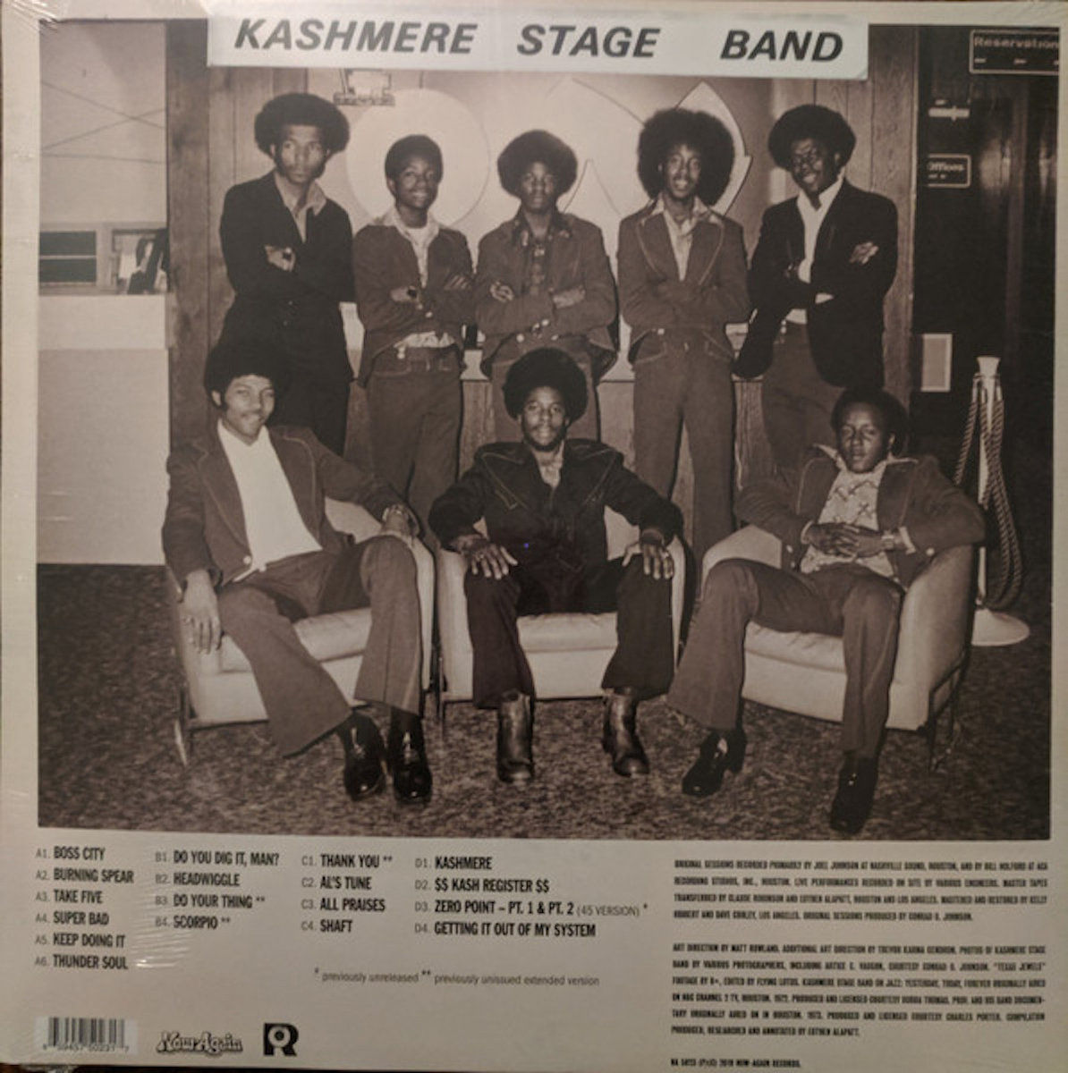 米2LP Kashmere Stage Band Texas Thunder Soul 1968-1974 NA5023 NOW-AGAIN /00520 Texas Thunder Soul 1968-1974 | Kashmere Stage Band
