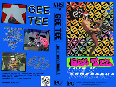LIVE N DANGEROUS VHS PAL TAPE main photo