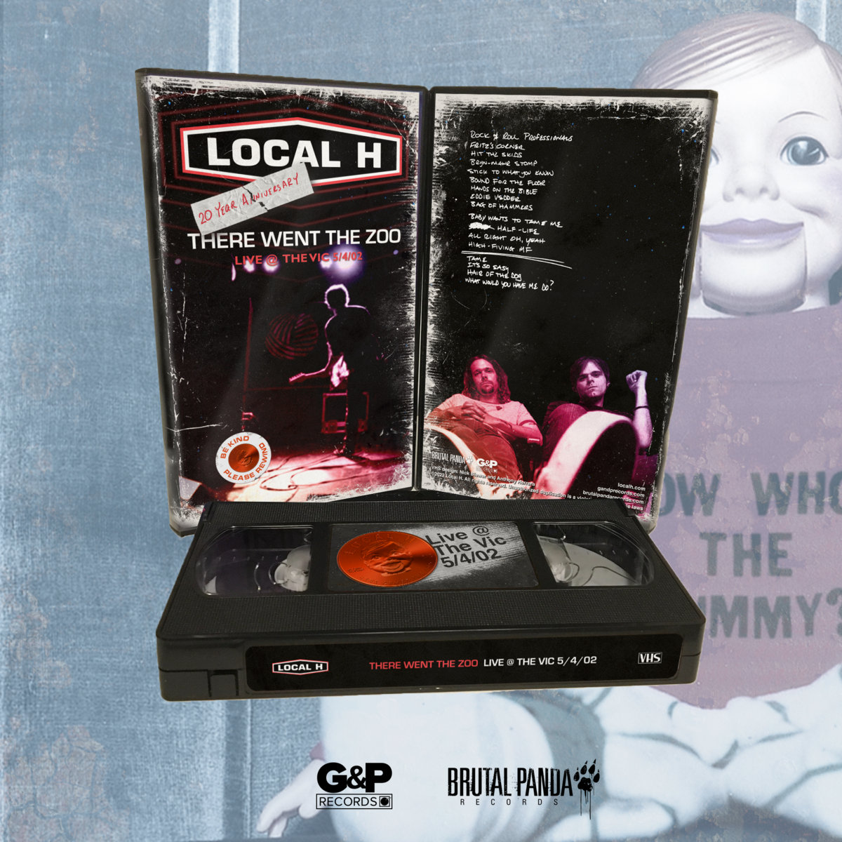 Limited Edition VHS - There Went The Zoo: Live @ The Vic 5/4