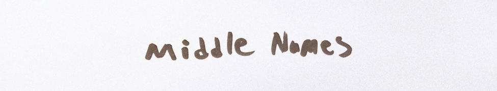 The Middle Names — Photo
