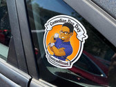 Funny & Blessed Car Window Cling photo 