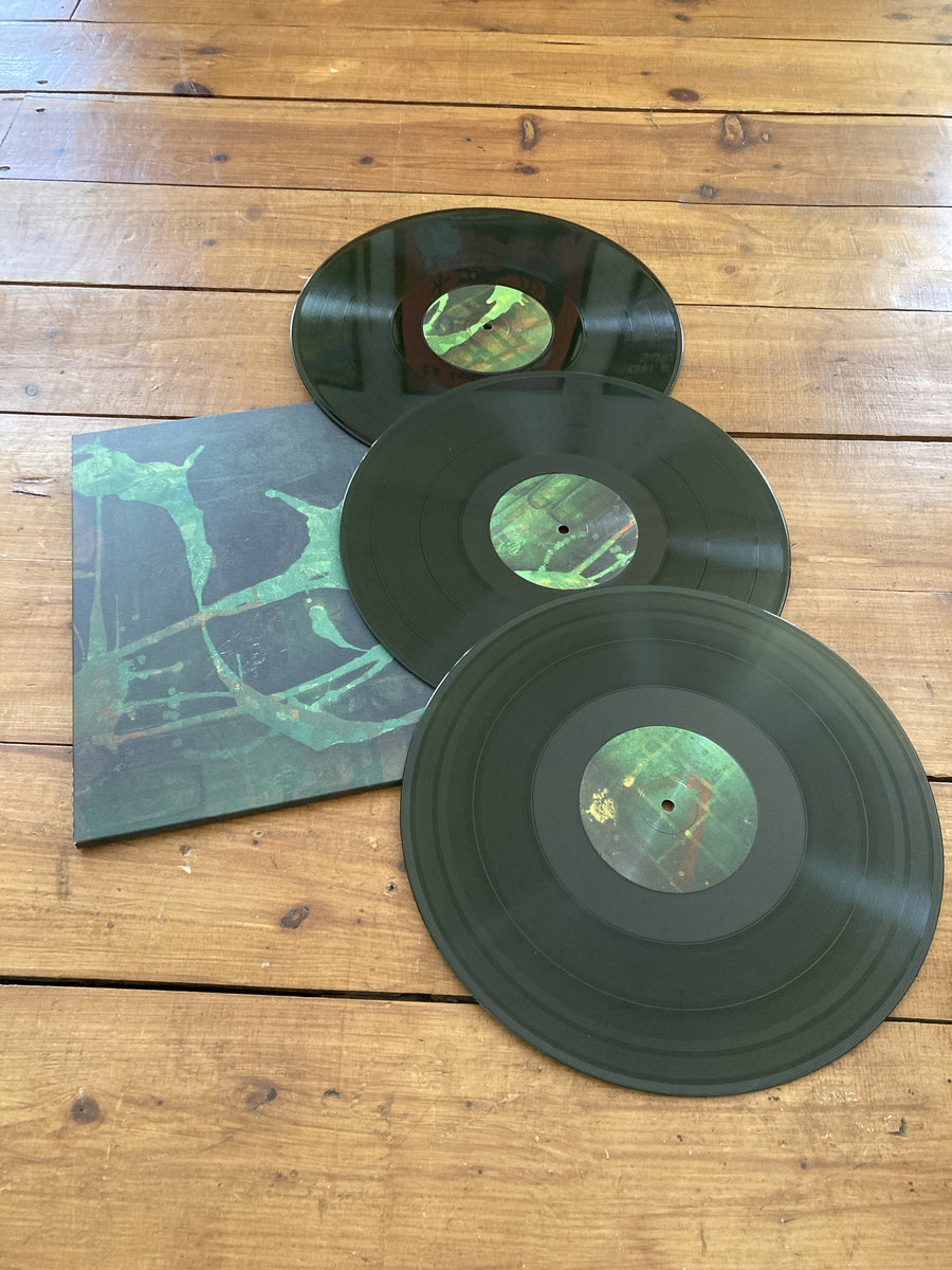 英3discs LP log(m) &amp;amp; Laraaji The Onrush Of Eternity INVINC21LP Invisible, Inc. /00780 The Onrush Of Eternity | log(m) & Laraaji | Invisible, Inc.