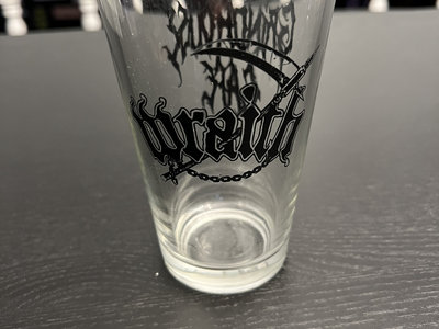Wraith x Grindhouse Cafe Pint Glass main photo