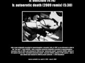 Atrax Morgue "Omicidio" b/w "Autoerotic Death" 7" (Mark Solotroff remix) photo 