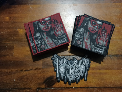 I Heard They Suck...Blood woven patch (Pull The Plug Patches) main photo