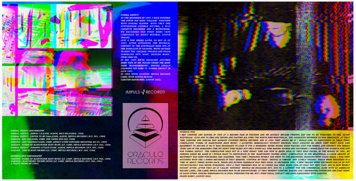 Behind Impuls Records | SIGBEFIA FIVE / FORMAL DEFECT