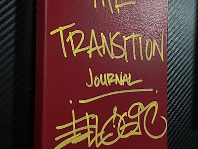 Hand-Signed Hardcover Transition Journal w/USB Drive Ink Pen, Poster & T-Shirt Package main photo