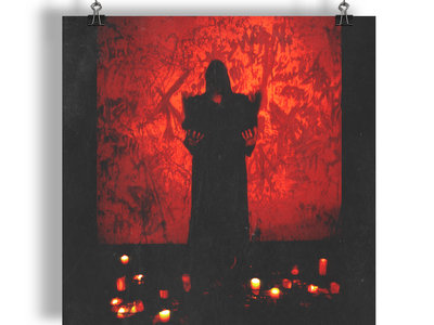 VENIEN - God Is Dead (12"x12" Mix Media Giclée) main photo