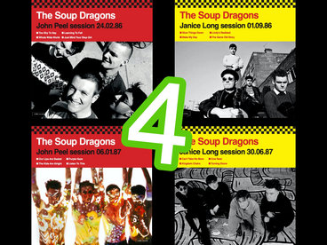 SOUP DRAGONS FOUR-PACK – all four BBC sessions 10-inch vinyl singles main photo