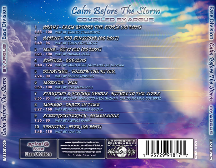 Calm Before The Storm (Compiled By Argus) (EASEDIV029 - Ease