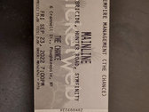 Ticket Chance Theater 9/23/22 photo 
