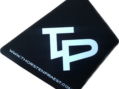 Thorsten Praest TP logo sticker **LIMITED QUANTITY** main photo