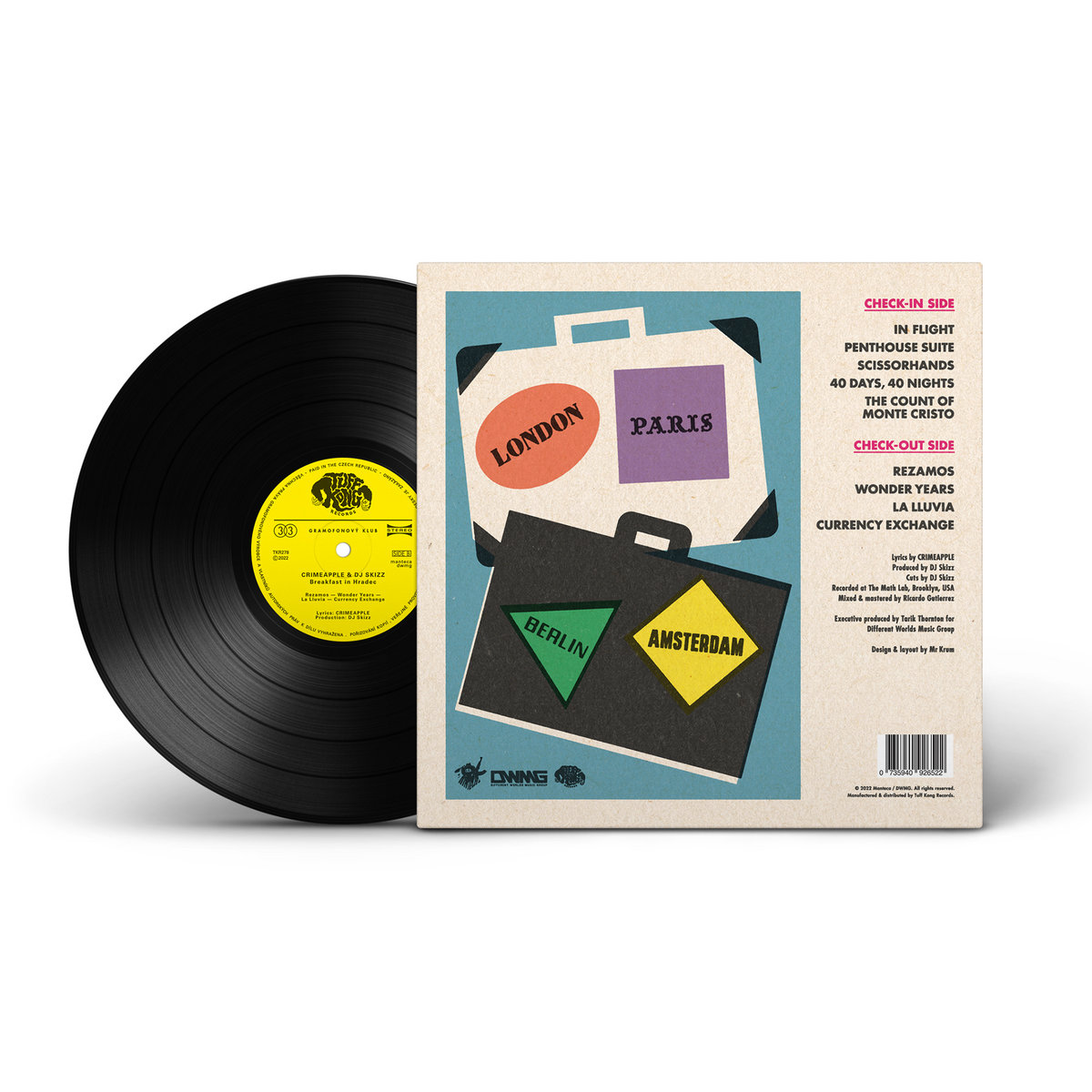 CRIMEAPPLE×DJ SKIZZ-BREAKFAST IN HRADEC Breakfast In Hradec | CRIMEAPPLE x DJ Skizz | Tuff Kong Records