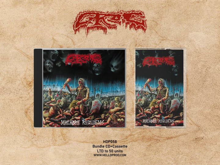 輸入盤 GROG「Macabre Requiems」M.P.I.国内盤仕様 Grog 
