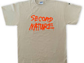 Unique upcycled 'Second Nature' T-shirt photo 