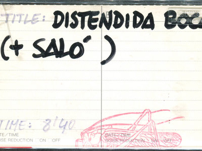 L'Akstremaunçió - Distendida Boca (+ Saló) (Cassette) main photo