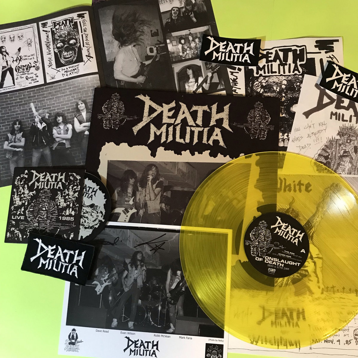 ONSLAUGHT OF DEATH: Demo & Live 1985 | Death Militia