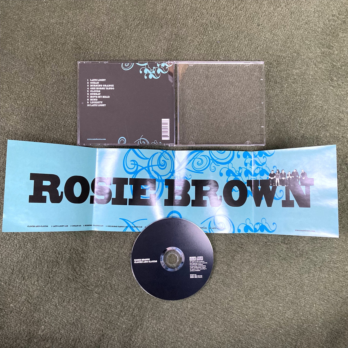 CLOCKS AND CLOUDS (2004) Rosie Brown