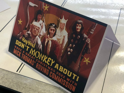 Roving Commission Monkey Magic Personalised Christmas Card main photo