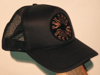 Trucker Hat Copper on Black main photo