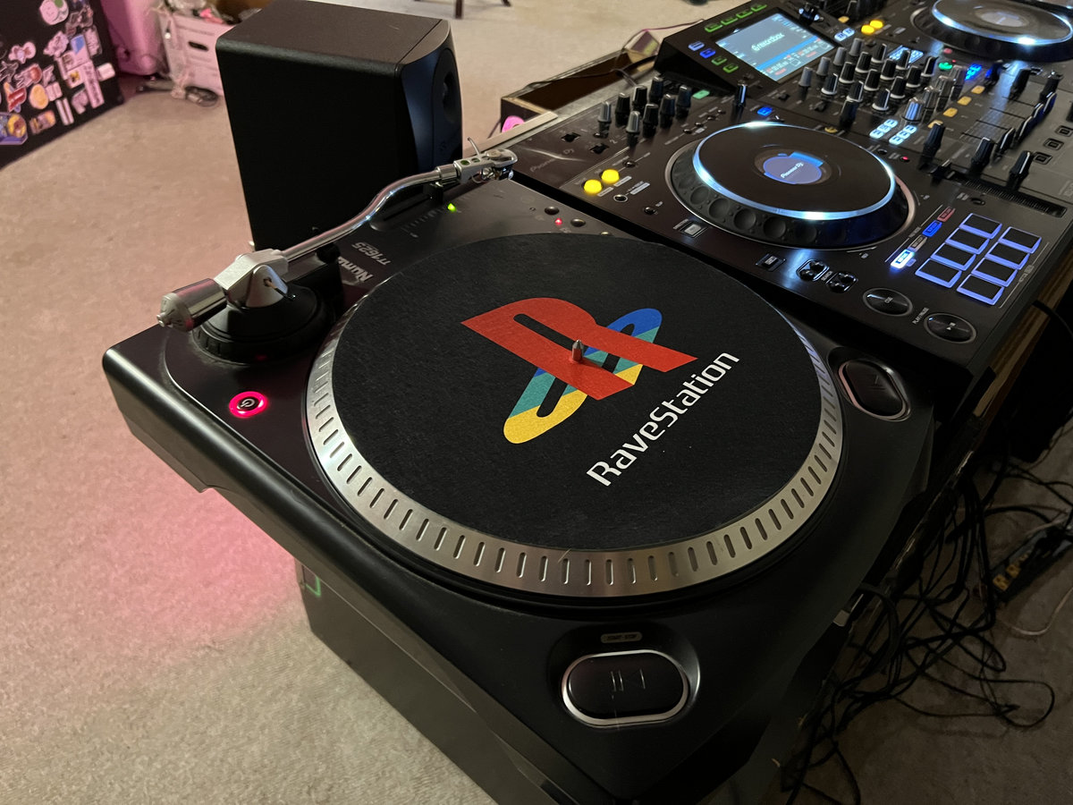 RaveStation Vinyl Slipmat | RaveStation Records