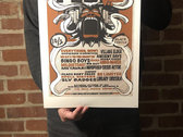 Loud as Fuck Fest 2 11x17 Screen printed poster photo 