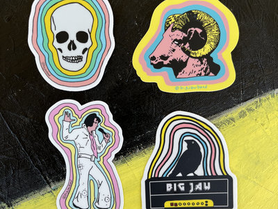 Big Jaw Vinyl Sticker Pack main photo
