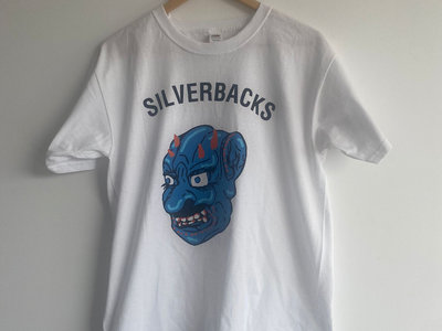 Silverbacks T-Shirt (Blue on White) main photo