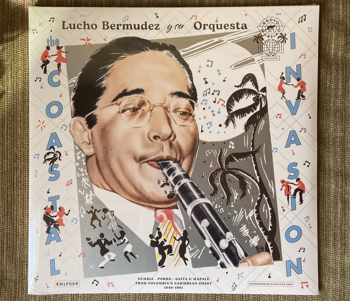 ベルギー2LP Lucho Bermudez Coastal Invasion : Cumbia, Porro, Gaita &amp; Mapale Fr RMLP009 RADIO MARTIKO 未開封 /00660 Lucho Bermudez Y Su Orquesta - The Coastal Invasion: Cumbia