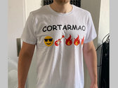 T-Shirt "Cooltarmao" / white, unisex photo 