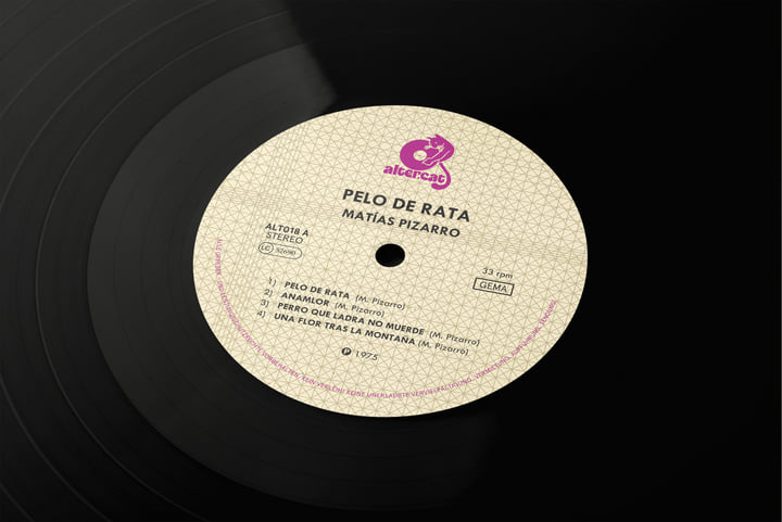 欧CD Matias Pizarro Pelo De Rata ALT018 Altercat /00110 Pelo de Rata | Matías Pizarro | Altercat