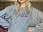 talker Embroidered Crew Neck photo 