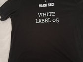 DJ Bacon & Mark 563 Black T-Shirt. Double sided Print. photo 