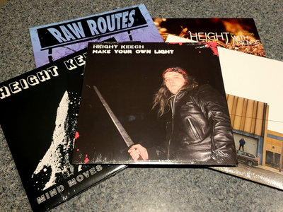 Height Keech Vinyl Bundle- 5 albums plus digital downloads main photo
