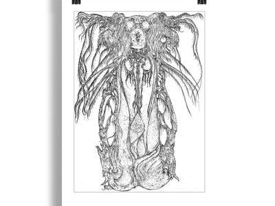 VON - Dark Gods: DemonSkin (Skinwalkers) (Illustrated Sketch Giclée) main photo