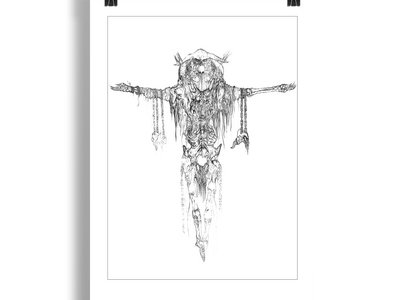 VON - Dark Gods: The Culling (Illustrated Sketch Giclée)Digital ​Album​+​Gicl​é​e) main photo