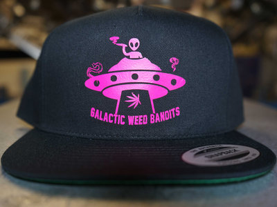 'Galactic Weed Bandits' (Flo-Pink) Design - Hat main photo