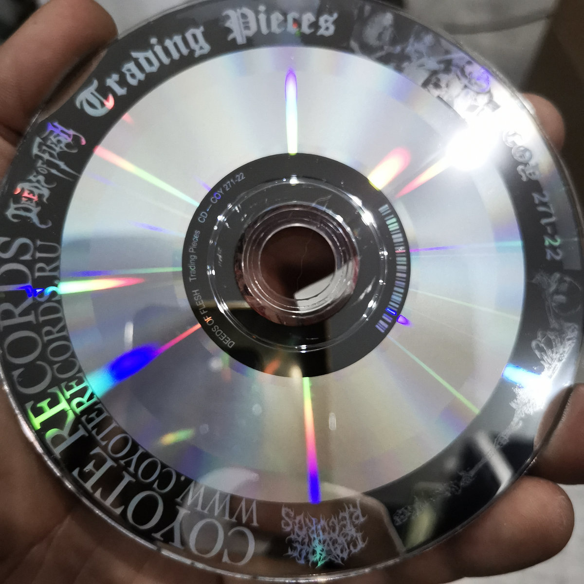 DEEDS OF FLESH Trading Pieces CD | coyoterecords