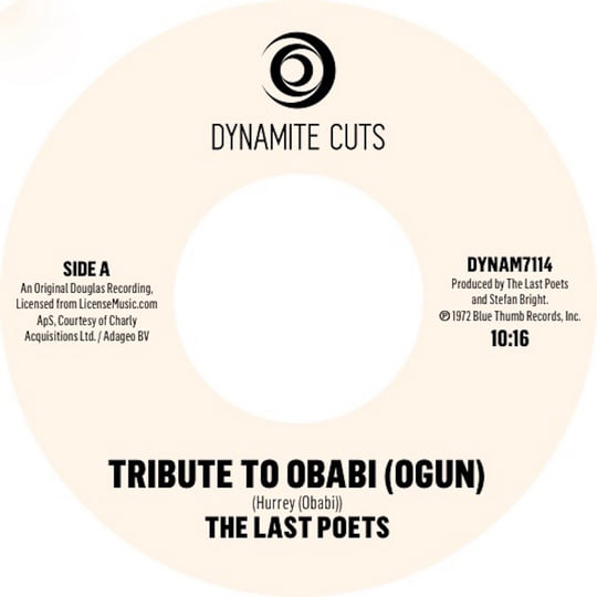 The Last Poets / Tribute To Obabi The Last Poets / Tribute To Obabi