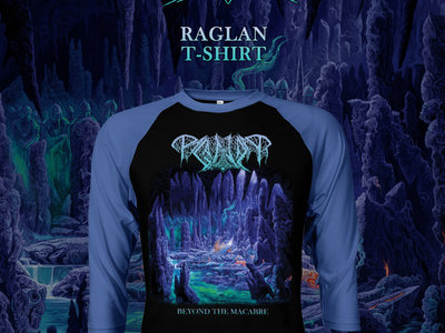 PAGANIZER - Beyond The Macabre Album Artwork Raglan T-shirt (Limited to 25 nos.) main photo