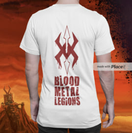 White &amp; Blood Stain T-shirt, image 2