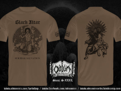 Black Altar - "Suicidal Salvation" t-shirt. New design! main photo