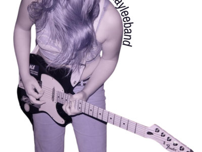 Guitar Girl Sticker main photo