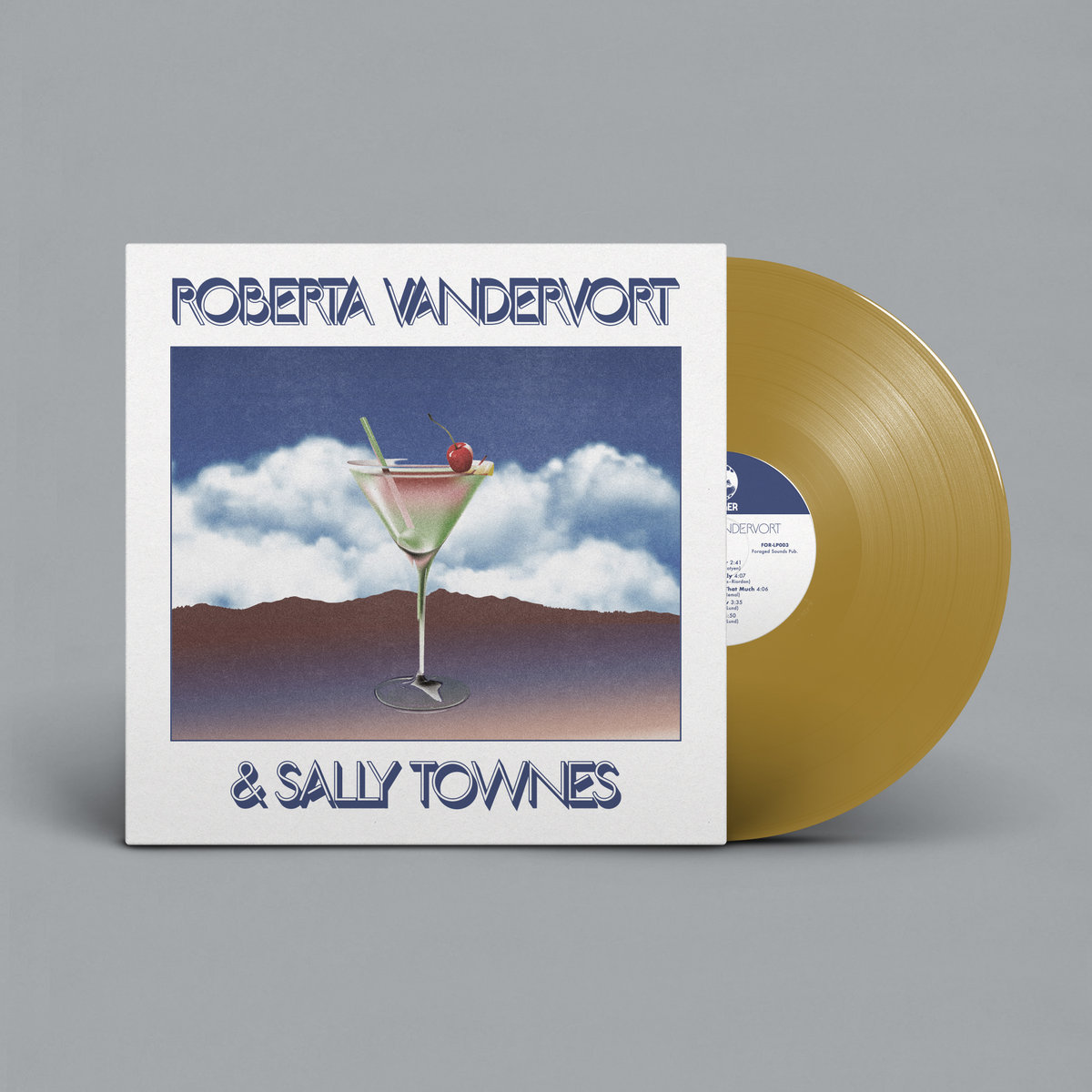 米LP Roberta Vandervort &amp; Sally Tow Roberta Vandervort &amp; Sally Townes FORLP003 Forager Records 未開封 /00260 Roberta Vandervort & Sally Townes | Forager Records