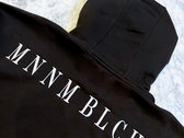 Monnom Black Embroidered Hoodie Limited Edition photo 